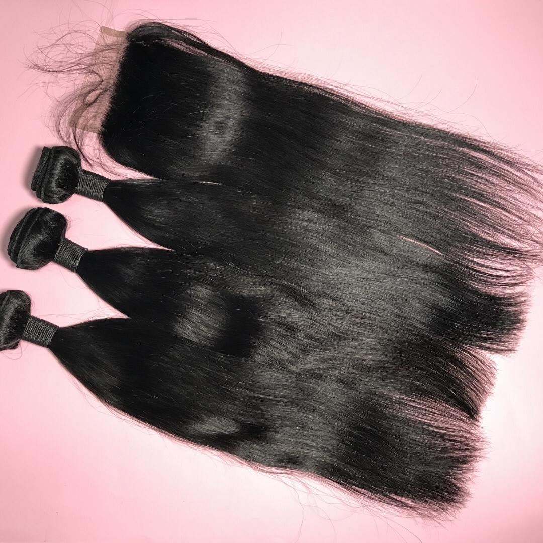 Bundles+ Lace Closure