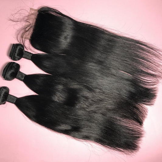 Bundles+ Lace Closure