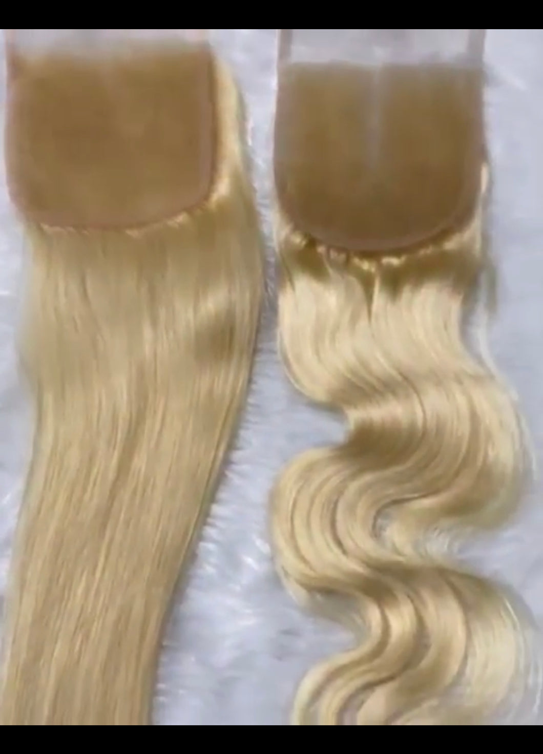 613 Blonde Closures 4*4